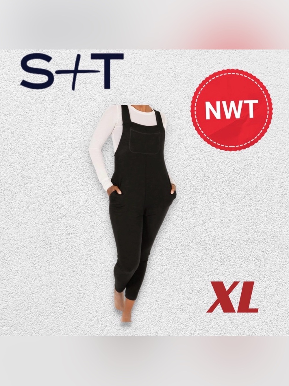 🇨🇦🆕NWT SMASH + TESS | XL | Casual Streetwear Black addilyn romperall